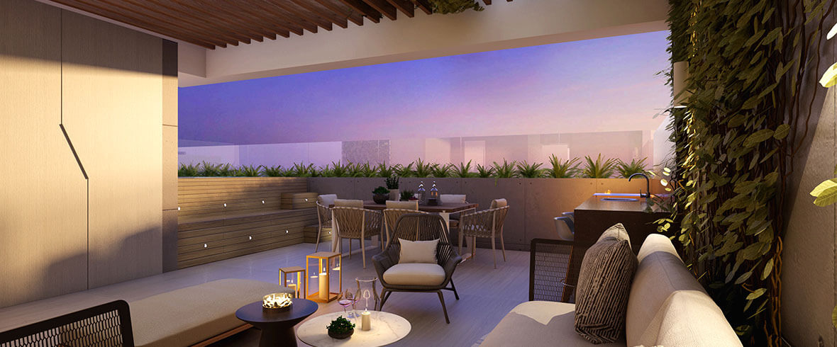 AREAS COMUNES: ROOFTOP - ZONA PARRILLA