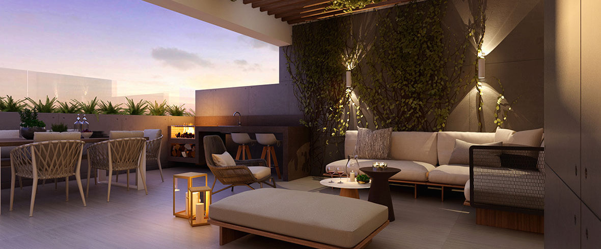 AREAS COMUNES: ROOFTOP - ZONA PARRILLA