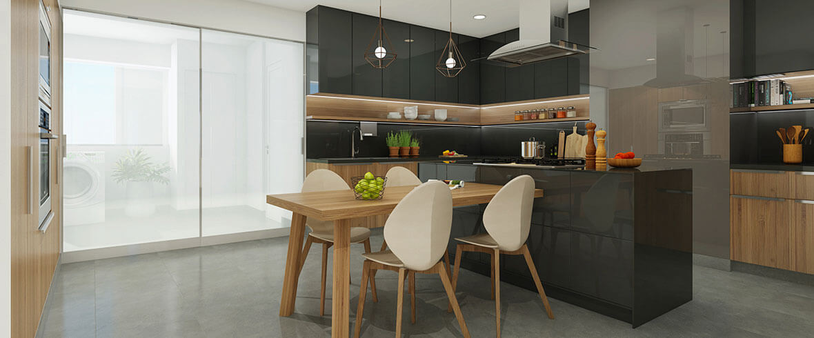 INTERIORES: COCINA
