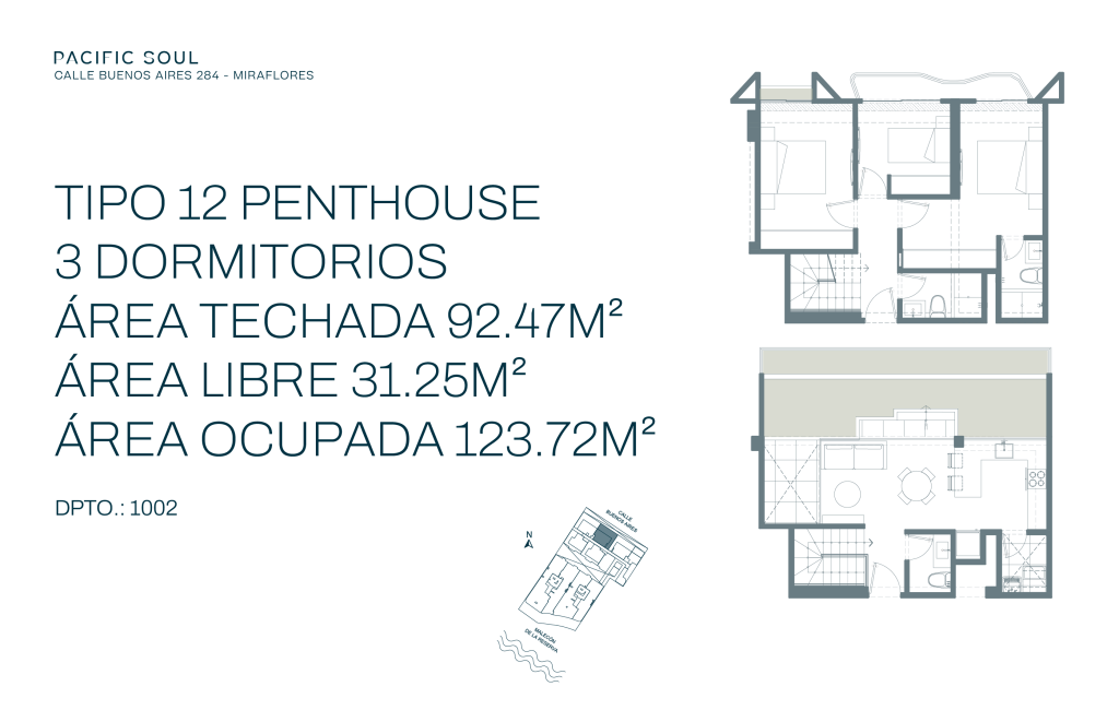 Plano web de proyecto Pacific Soul Buenos Aires tipo 12